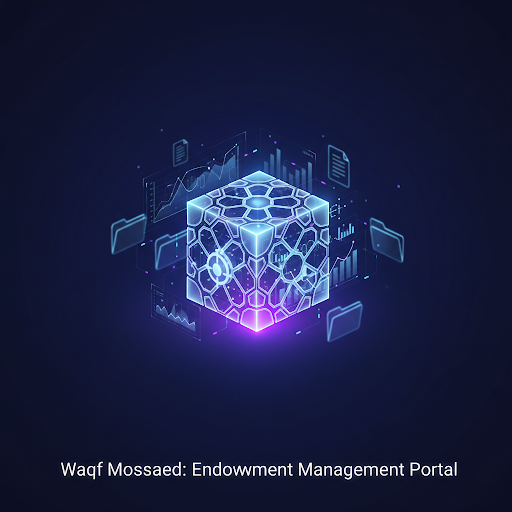 Waqf Mossaed web platform 3D visualization